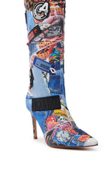 AZALEA WANG SYTILA MULTI ABSTRACT BOOT