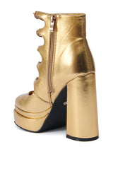 AZALEA WANG TAMALA GOLD CHUNKY PUMP