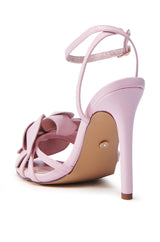 AZALEA WANG TAWNEE PINK FLORAL SANDAL
