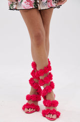 AZALEA WANG THEODOSIA PINK STILETTO SANDAL