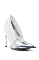 AZALEA WANG TLALLI SILVER PUMP STILETTO