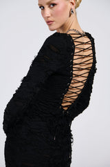 LOTS OF LOVE LACE MINI DRESS