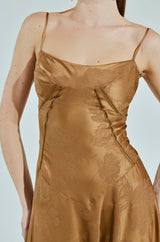 THAT GIRL SATIN MAXI DRESS