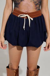 TALK IT OUT MINI SKIRT