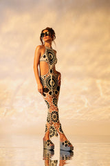 BEEN THAT GIRL CROCHET MIDI DRESS