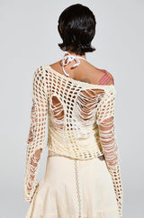 GINA LONG KNIT TOP