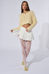 PRETTY PINK LACE TIGHTS