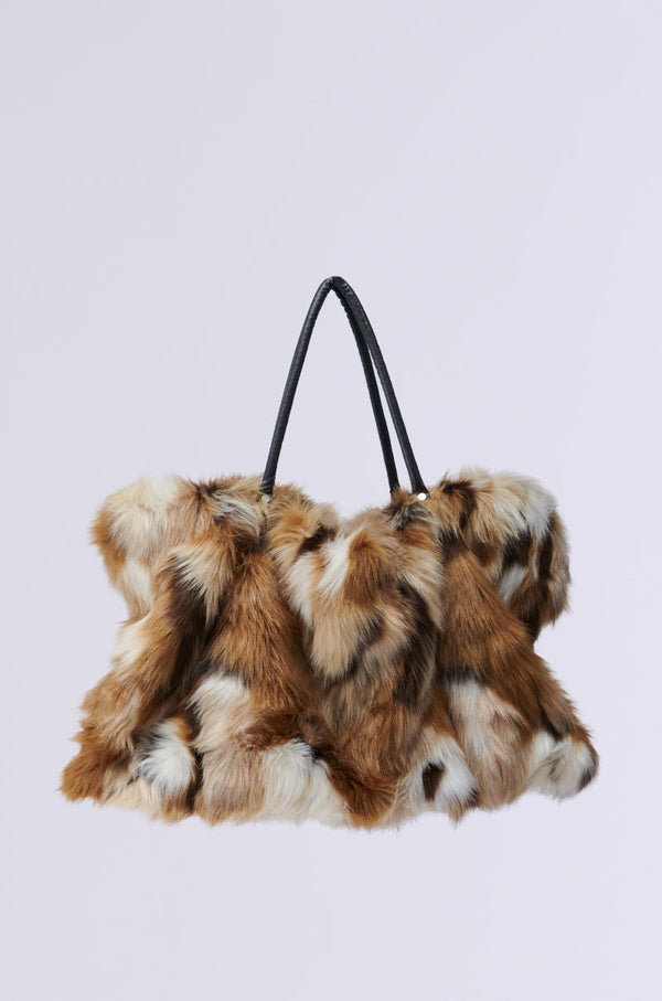 UPSETTER FAUX FUR TOTE