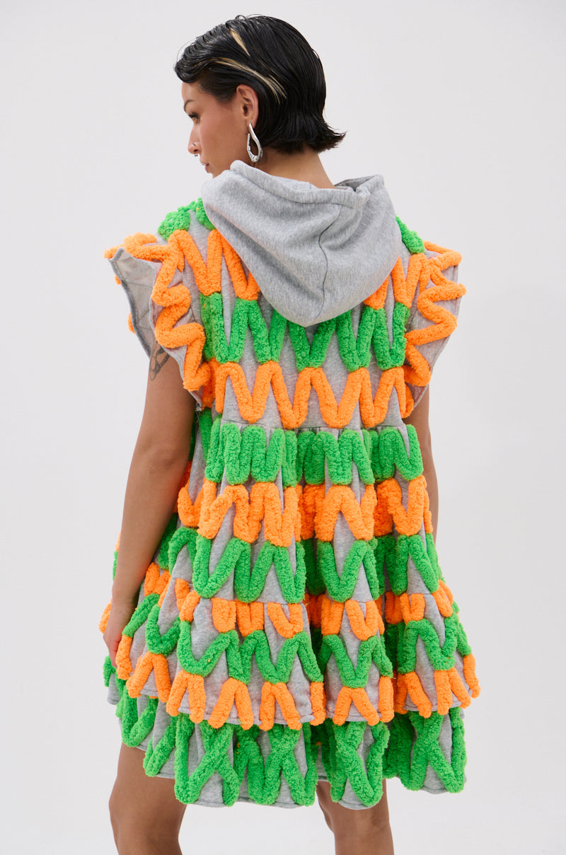 LOLO ZIGZAG MINI DRESS