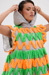 LOLO ZIGZAG MINI DRESS