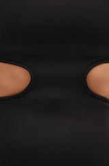 ONE OF ONE ABSTRACT MIDI DRESS