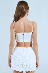 PENELOPE FLORAL CORSET TOP