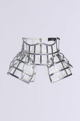 ULTIMATE TEASE METALLIC CAGE BELT