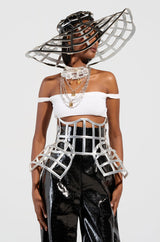 ULTIMATE TEASE METALLIC CAGE BELT