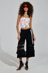 LUCKY WINNER CORSET TOP