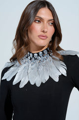 RISE FROM THE ASHES GLOVED KNIT BODYSUIT