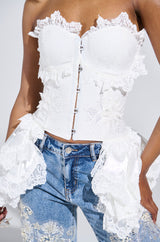 ALL WE DO LACE CORSET