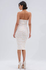 PRINCESS TREATMENT PEARL MIDI DRESS