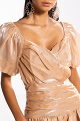 A DREAM WILL DO SHINE MINI DRESS