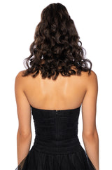 ABOVE AVERAGE STRUCTURED MESH CORSET