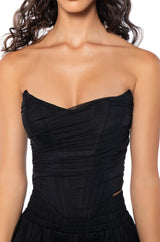 ABOVE AVERAGE STRUCTURED MESH CORSET