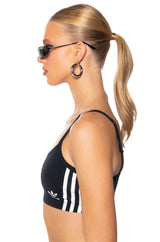 ADIDAS LOGO SCOOPED BRALETTE