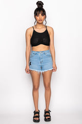 ADMIRE THE ARTWORK MESH UNDERWIRE BRALETTE