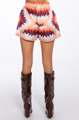 ADVENTURER LOSE FITTED BUTTON UP AND SHORTS SET