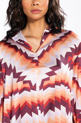 ADVENTURER LOSE FITTED BUTTON UP AND SHORTS SET
