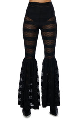 ALL I HAVE LEFT KNIT BELL BOTTOM FLARE PANT