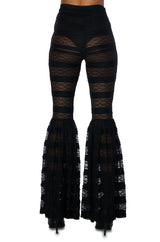 ALL I HAVE LEFT KNIT BELL BOTTOM FLARE PANT