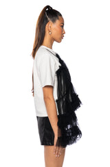ALL THE DRAMA TULLE TSHIRT