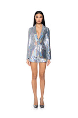 ALL UP IN MY MIND SEQUIN HIGH WAIST SHORTS