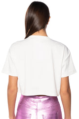 AMELIA EMBELLISHED TEE