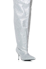 AZALEA WANG AMBY SILVER BUCKET BOOT