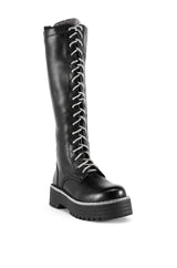 AZALEA WANG SARAI LACE UP BOOT