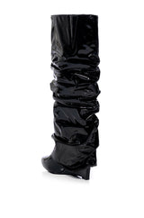 AZALEA WANG SIF WEDGE BOOT IN BLACK