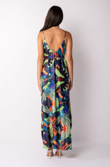 BABES OF PARADISE SATIN MAXI DRESS