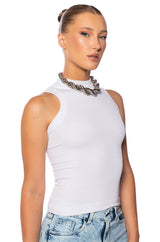 BACK TO THE BASICS CREW NECK TANK