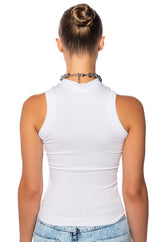 BACK TO THE BASICS CREW NECK TANK