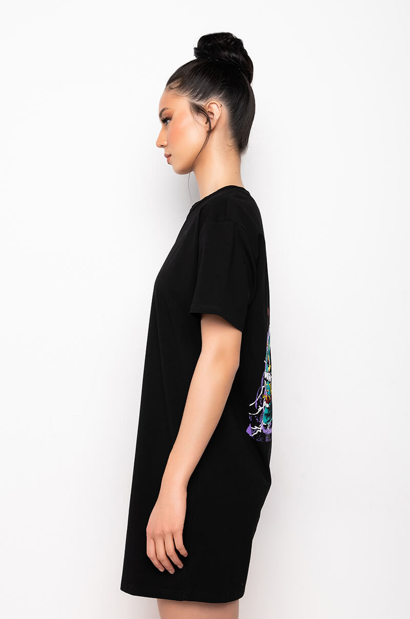 BAD HABITS GRAPHIC T SHIRT DRESS