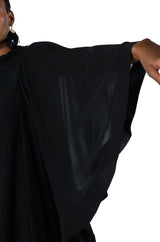 BAD ROMANCE RELAXED DRAPE MINI DRESS