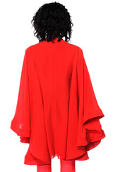 BAD ROMANCE RELAXED DRAPE MINI DRESS