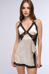 BALLET CORE LACE MINI DRESS