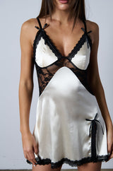 BALLET CORE LACE MINI DRESS