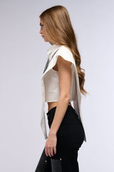 BASS HEAD BUTTON DOWN POPLIN BLOUSE