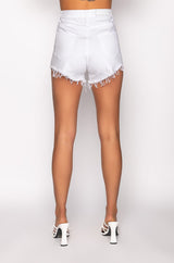 BELLA VITA DISTRESSED DENIM SHORT