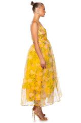 BELLE FLORAL MAXI DRESS