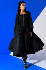 BELLE SLEEVELESS PARACHUTE MAXI DRESS