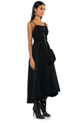 BELLE SLEEVELESS PARACHUTE MAXI DRESS